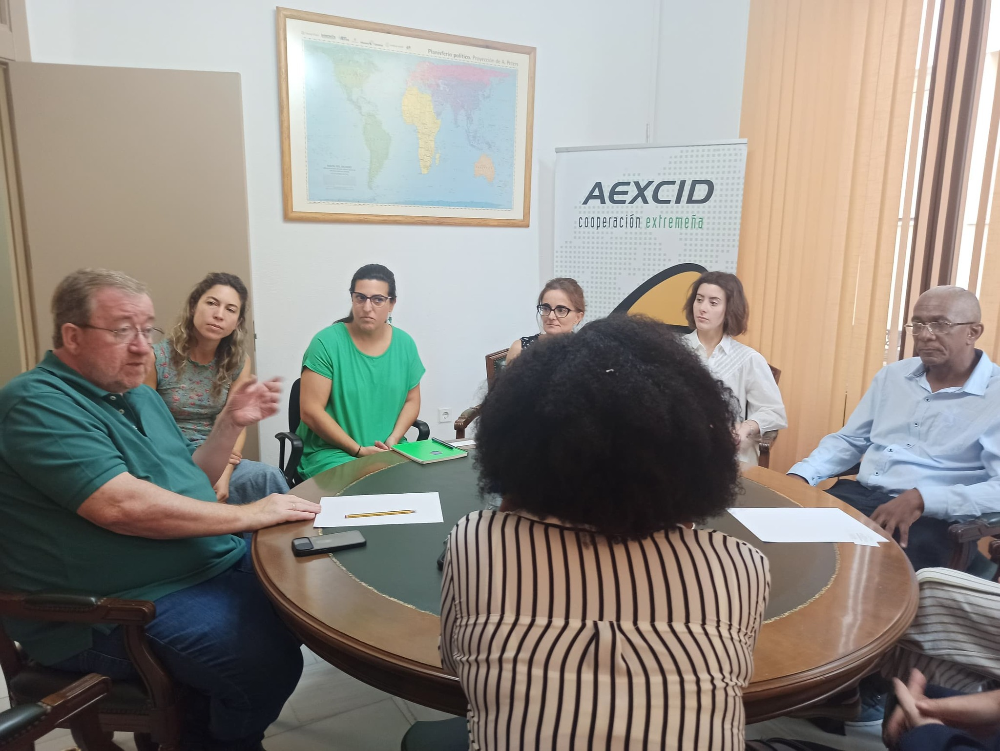 Reunión con la Directora de la AEXCID